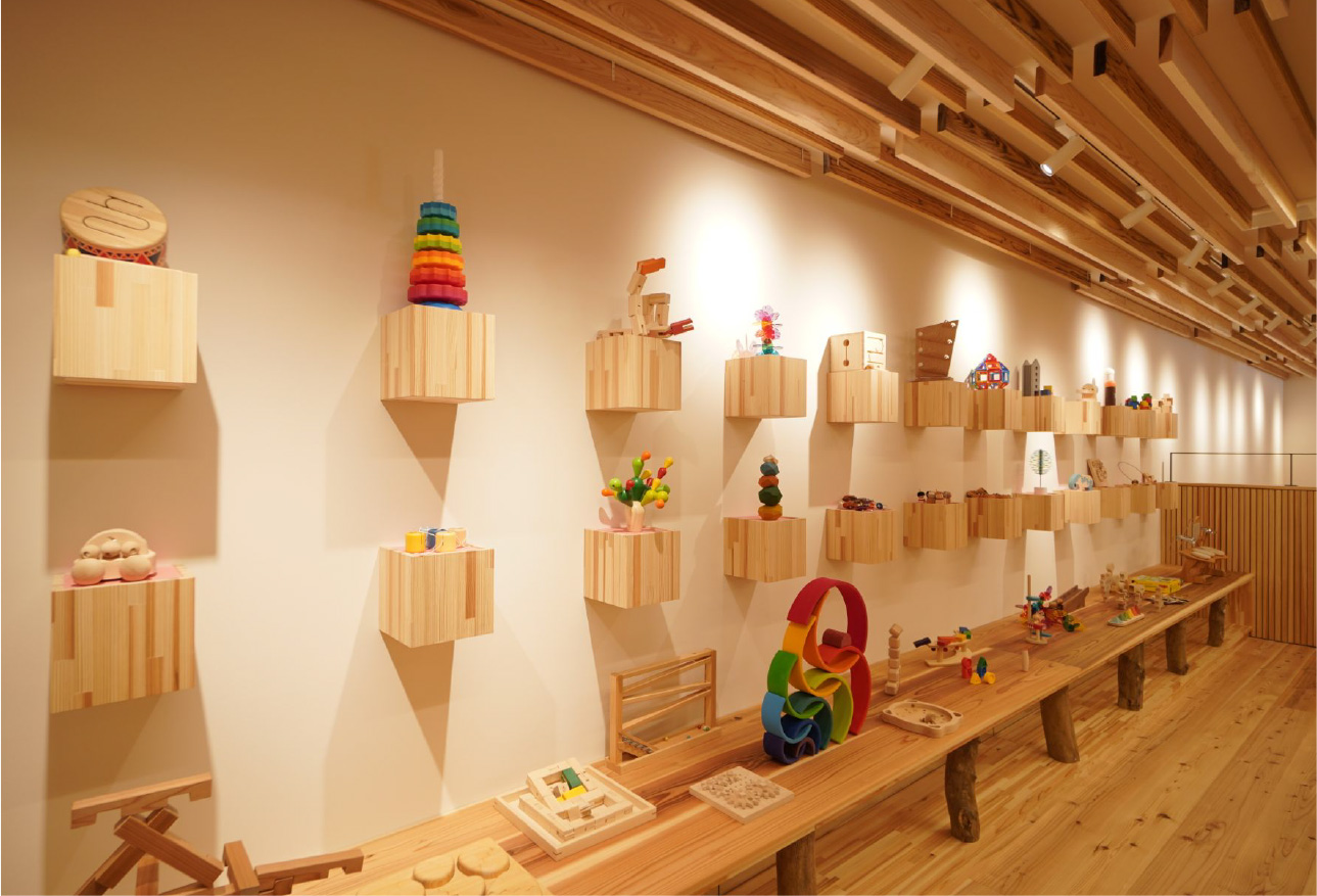 那賀町の木育・森林環境教育拠点 山のおもちゃ美術館!